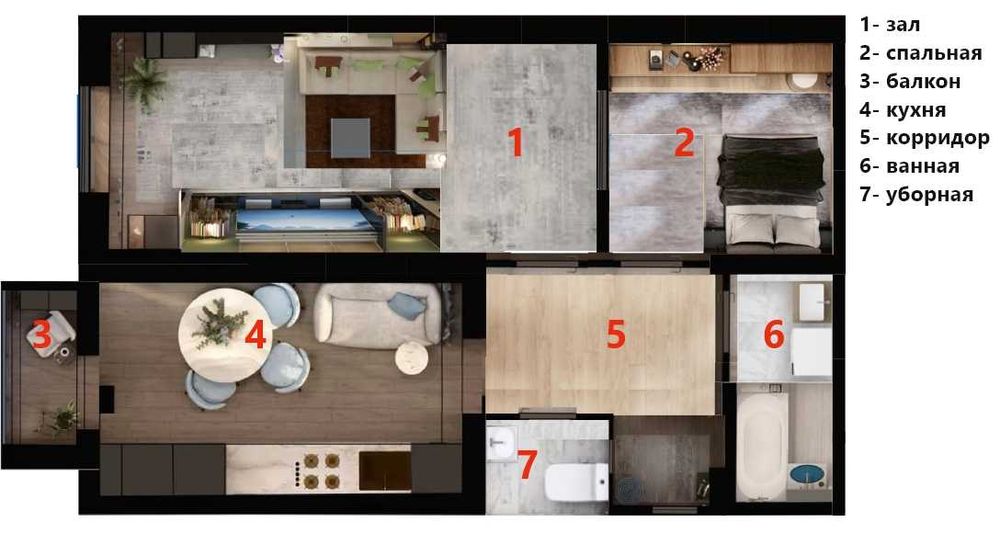 2 ком КВАРТИРА продаётся Nice Villas своя (ўзимники)