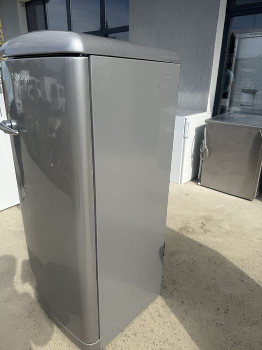 Сив ретро хладилник Gorenje