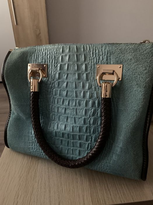 Чанта естествена кожа