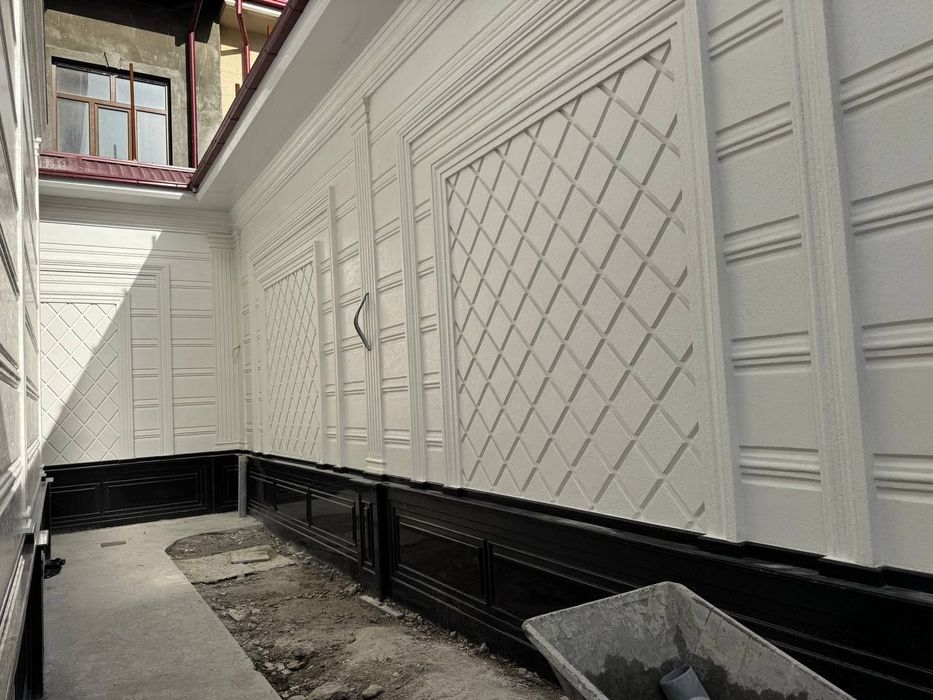 Травертин фасад.