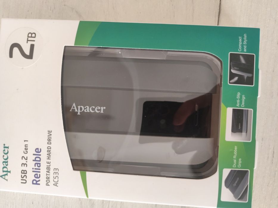 Внешний накопитель Apacer AP2TBAC533B-1 2000 Гб