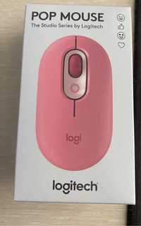 Мишка Logitech pop розова