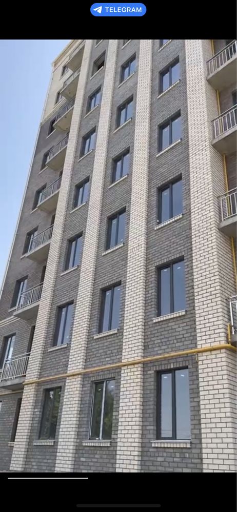 Продам квартиру 1/2/9 новостройка коробка Сергели