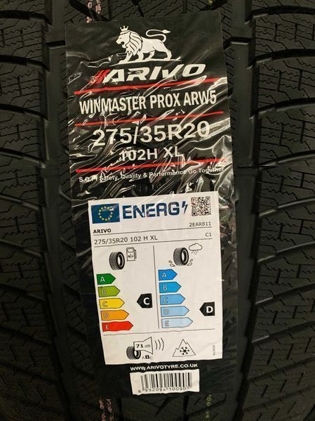 Нови зимни гуми ARIVO Winmaster ProX ARW 5 275/35R20 102H XL НОВ DOT