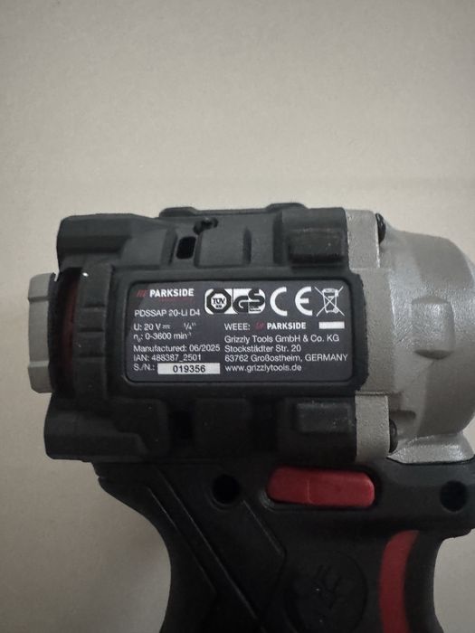 Parkside Performance Cheie de impact PDSSAP 20 lLi D4