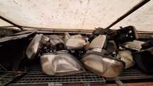 Faruri dacia Logan 2004 2008 far stanga dreapta bobina electromotor