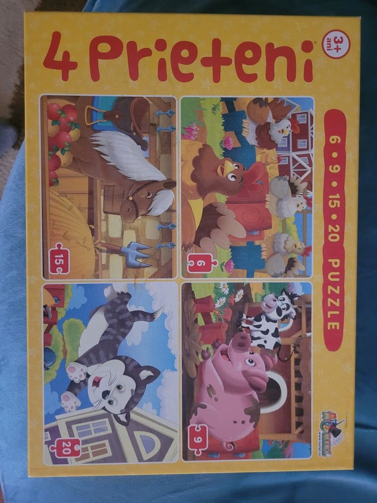 Puzzle copii cu animalute.