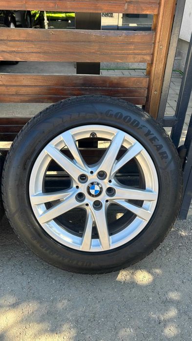 Roti complete iarna Bmw 5x112, senzori presiune, capace, 16 inch OEM