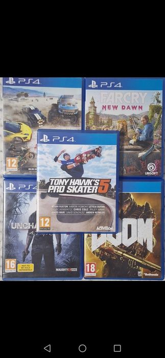 Vând jocuri Play Station 4