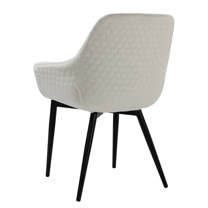 SS21! NOU Fotoliu dinning, cream, catifea