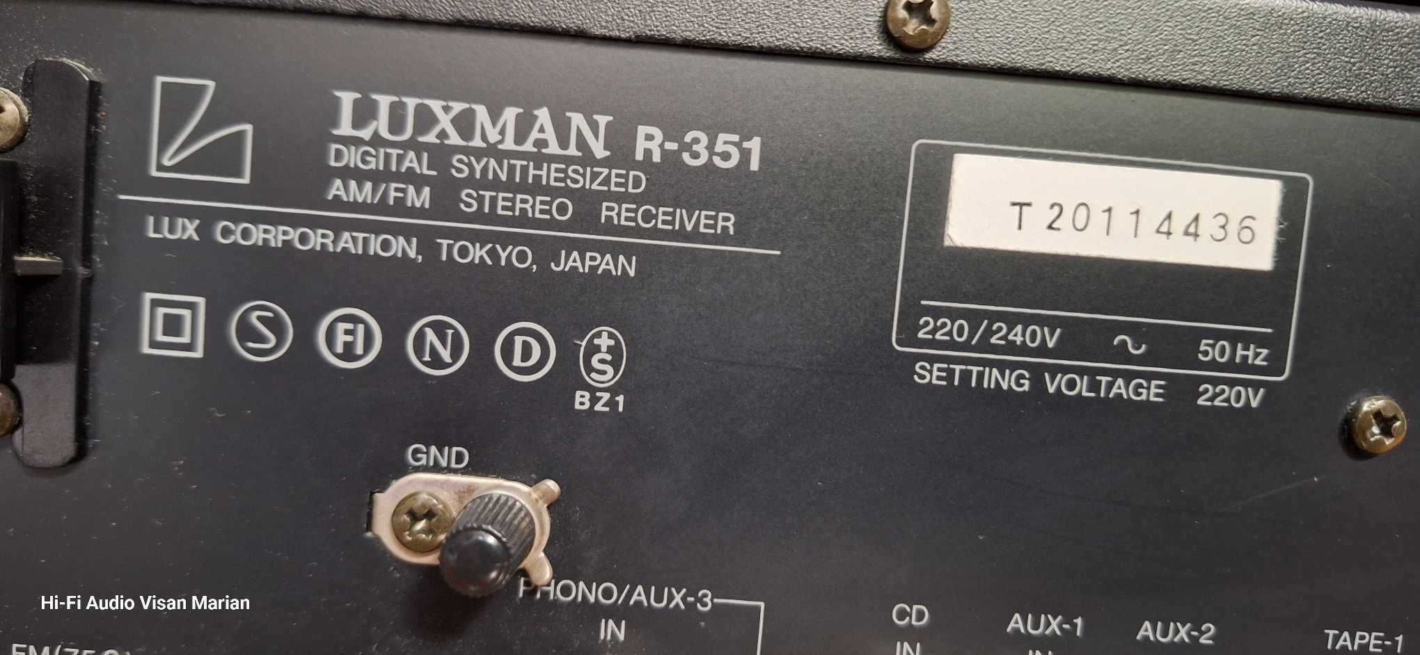 Amplituner LUXMAN-R 351
