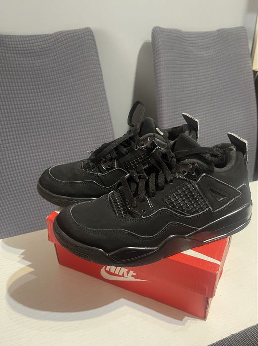 Jordan 4 black cat 32 номер