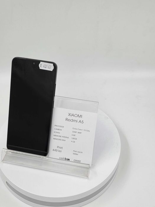 Garantie 24 luni Xiaomi Redmi A5 128GB CashBox