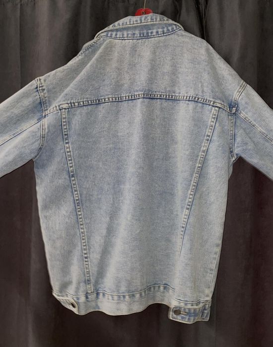 Дълго дънково дамско яке