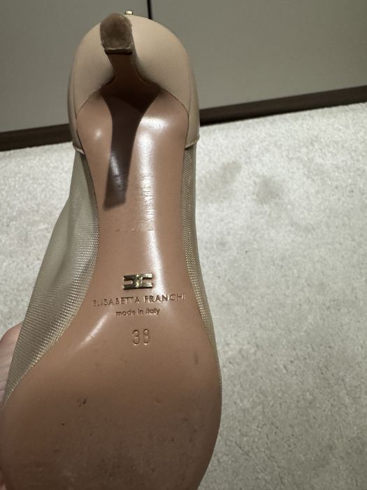 Боти Elisabetta Franchi, 38 номер в розов цвят