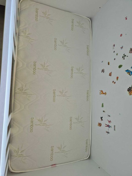 -50% Бебешко легло с колела 60X120 см + Матрак 60/120 см+ Подарък