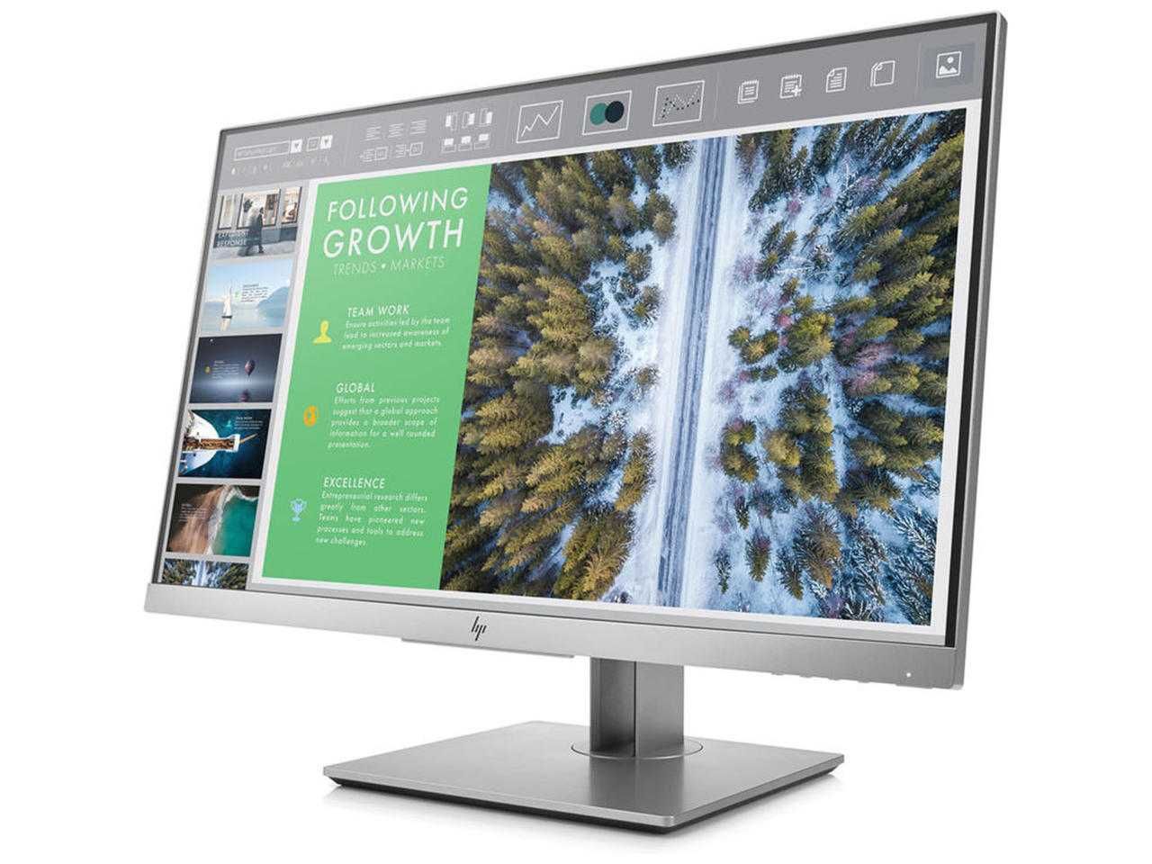 Монитор HP E243 1920x1080 с 12 месеца гаранция