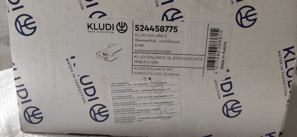 Baterie cada. kludi balance