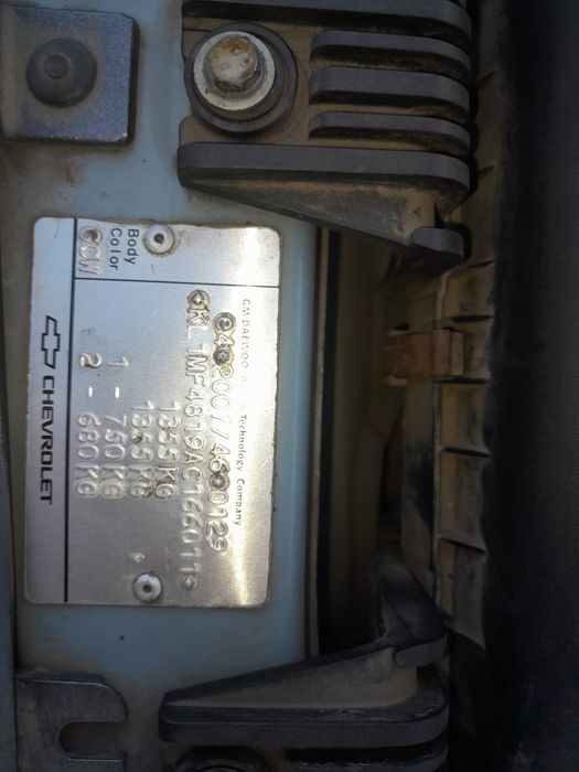Chevrolet spark 2010 euro 5