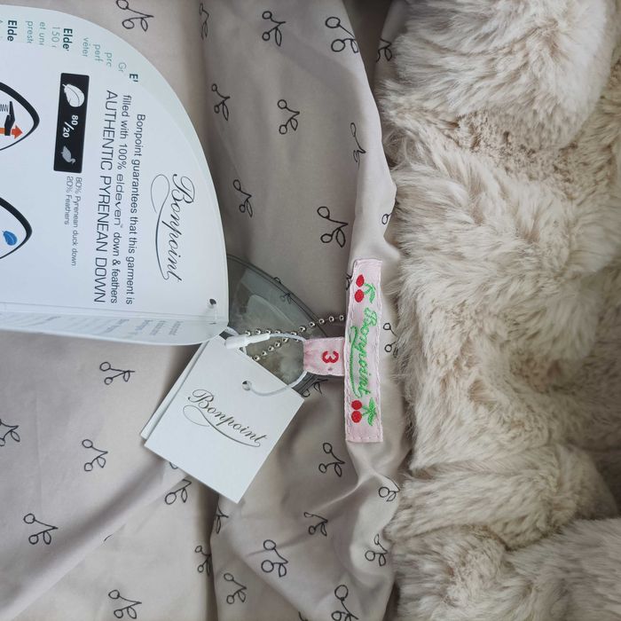 Bonpoint 24-36m с пух ново яке