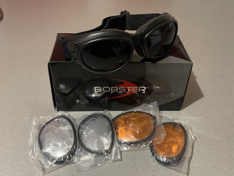 Bobster Ochelari Cruiser 2 Adventure Black Lenses Interchangeable