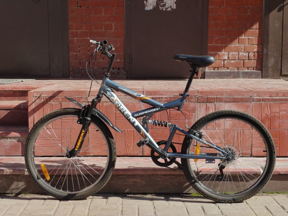 Велосипед двухподвесный