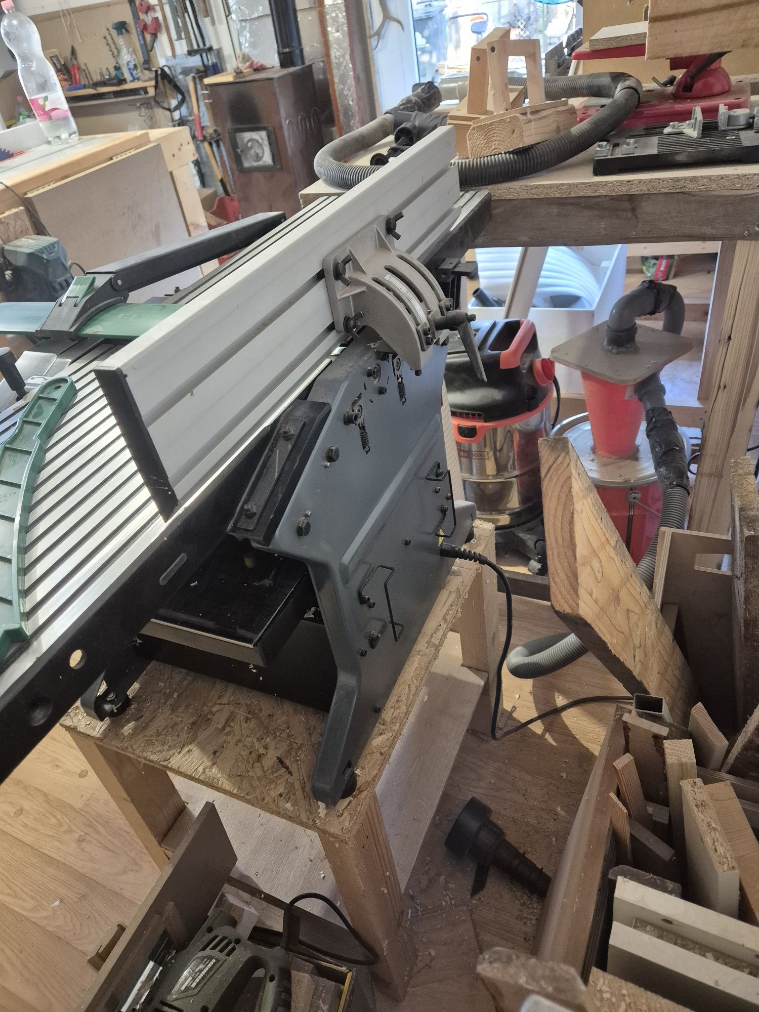 Abric, Abricht,  2 in 1, rindeluire si degrosare Holzstar Adh 305