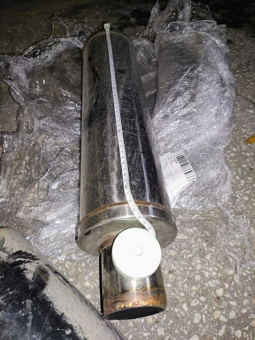 Продавам спортно гърне и резонатор на ф63