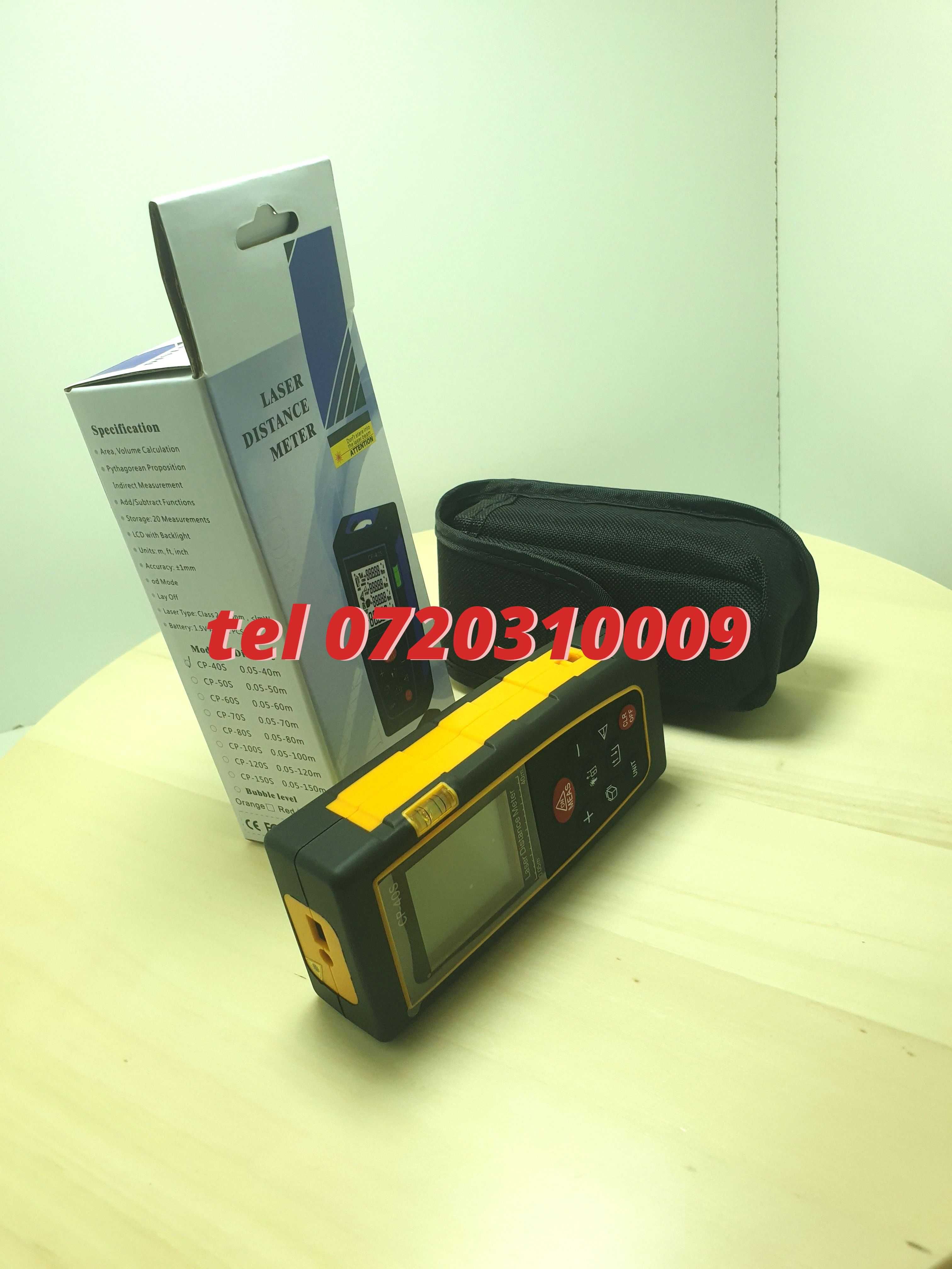 Telemetru Laser Profesional 40m Model 2021