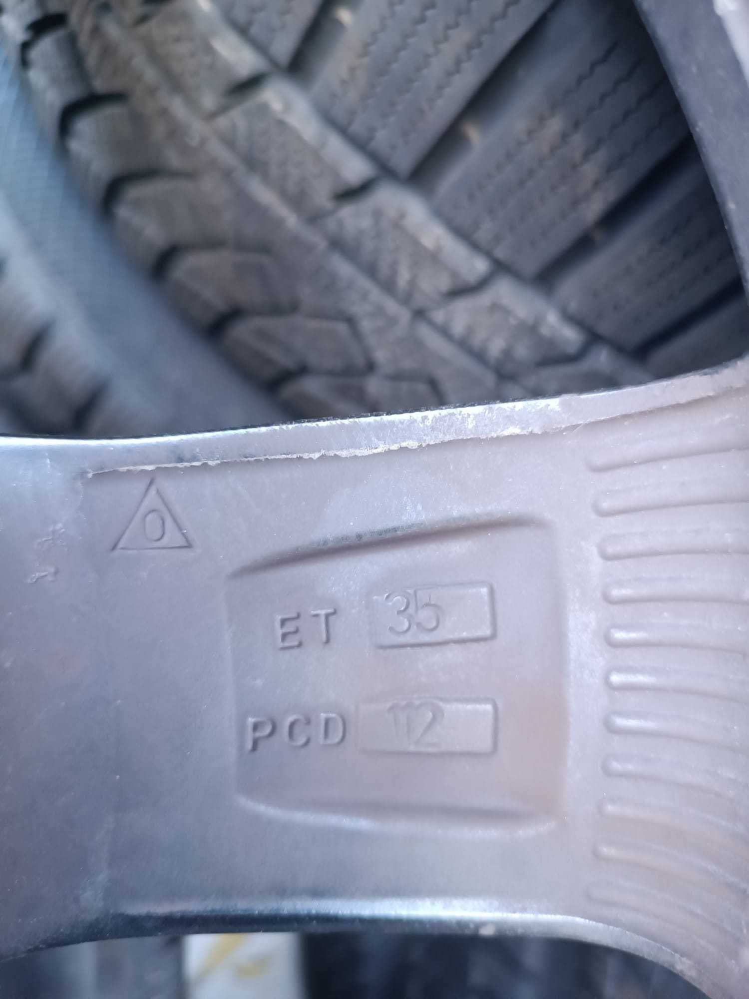 Jante / Roti Dezent Cauciucuri Iarna 225 55 17 VW MB AUDI 5x112