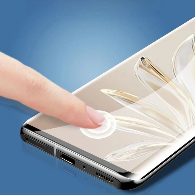 Huawei Pura 70 Pro / 70 Ultra / 3D ЦЯЛО ЛЕПИЛО Извит стъклен протектор