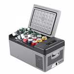 Frigider auto DenisNetwork™ 15l, dube, spații mici, congelare, 12/24V