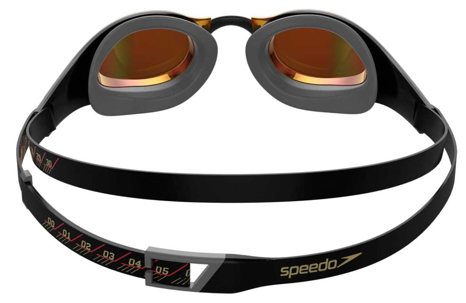 Speedo Unisex Fastskin Pure Focus Mirror Swim Briefs, нови очила