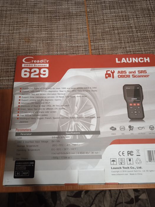 Launch obd 2 сканер