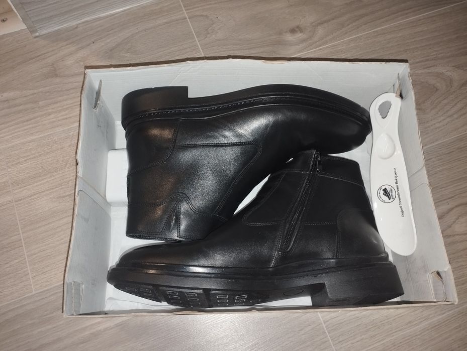 Мъжки боти естествена кожа 41