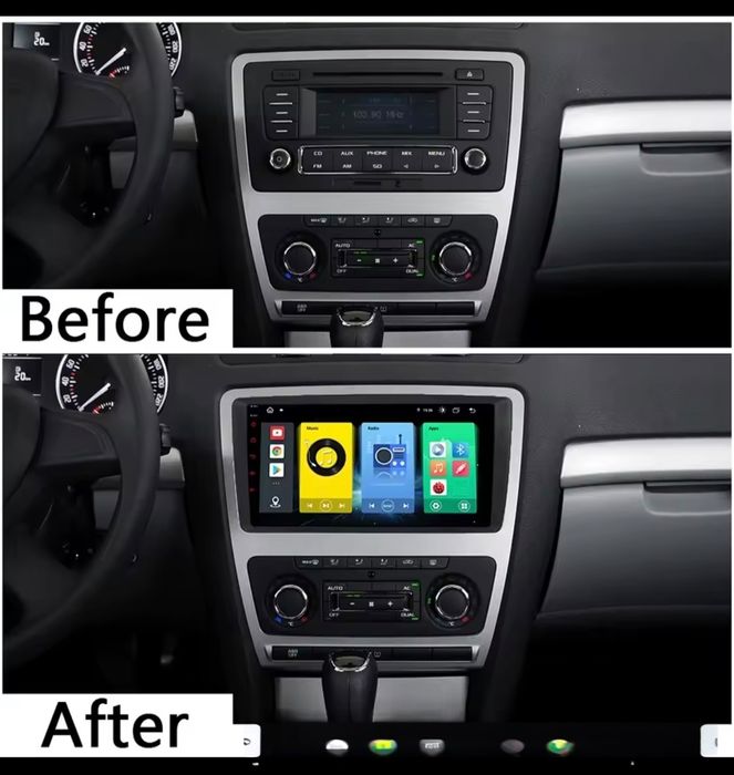 Navigatie AUTO Skoda Octavia MK2 2004-2014