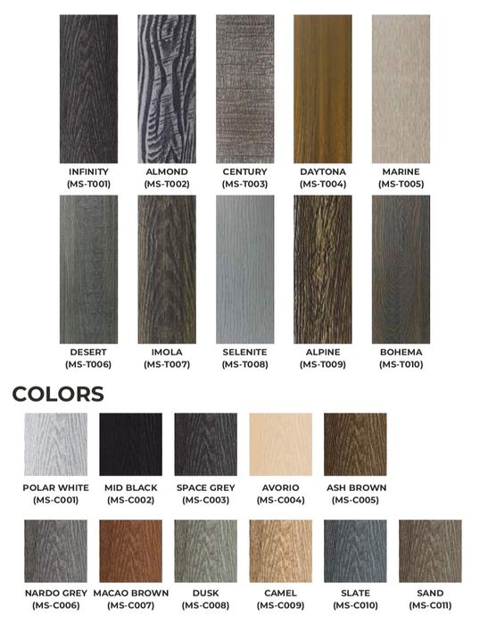 ДПК-декинг arabella, blazer, vantage, gilbert, elemento— 1, 2 и 3 пок