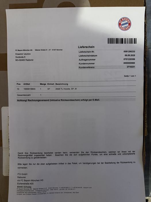 Оригинален суитчър Adidas x Bayern Munich