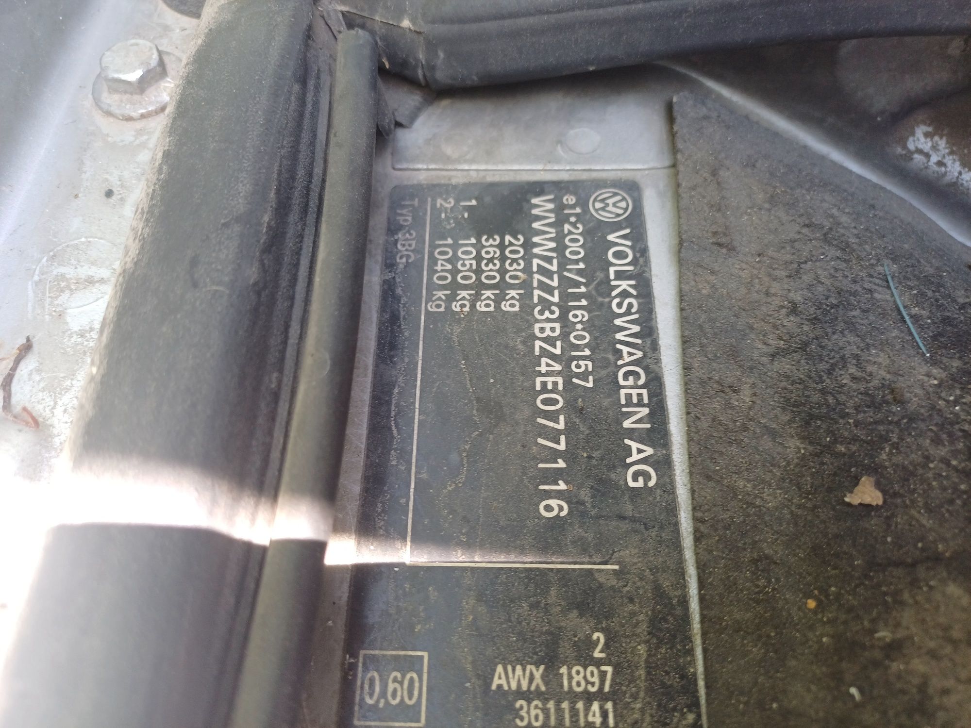 Пасат б 5,5 1.9 тди на части