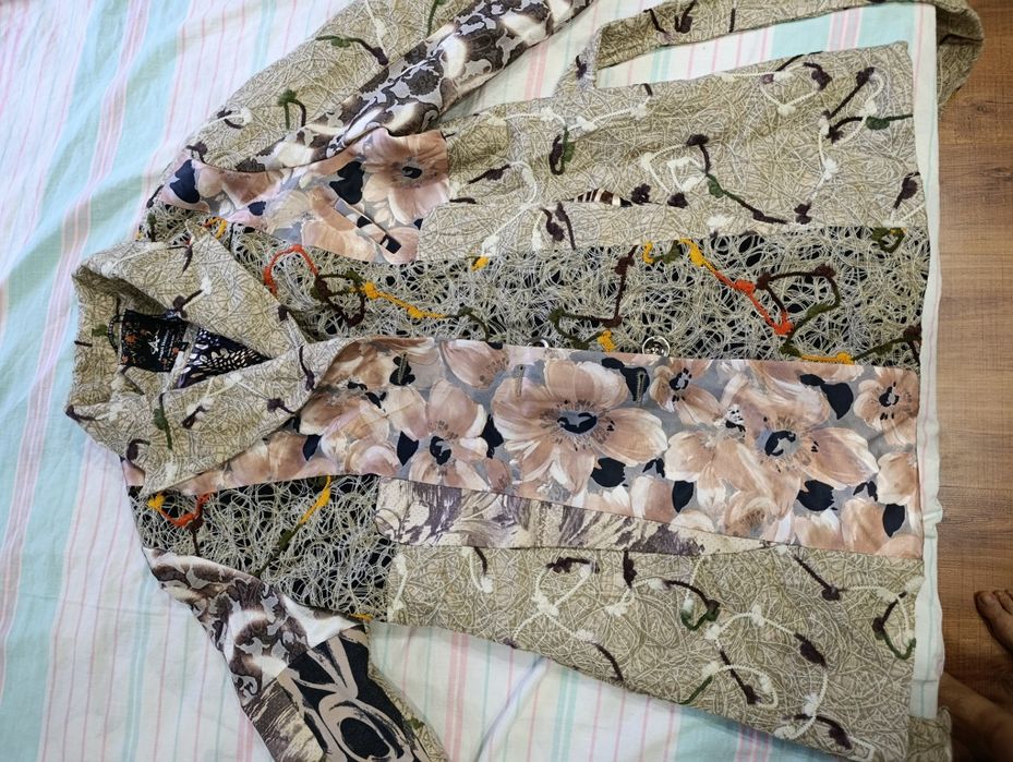 Пальто-плащ осеннее