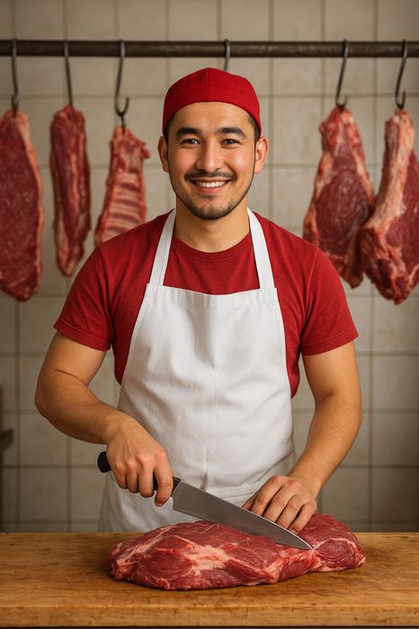 Қасапшы мясник ет мүшелеу