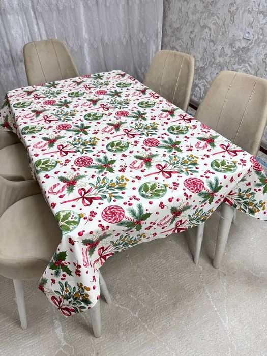 Скатерть из турецкого материала Дак