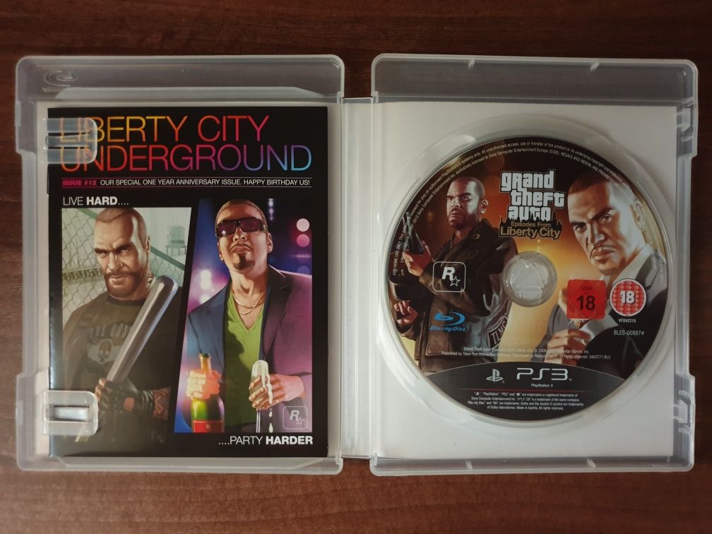 GTA/Grand Theft Auto Episodes From Liberty City PS3/Playstation 3