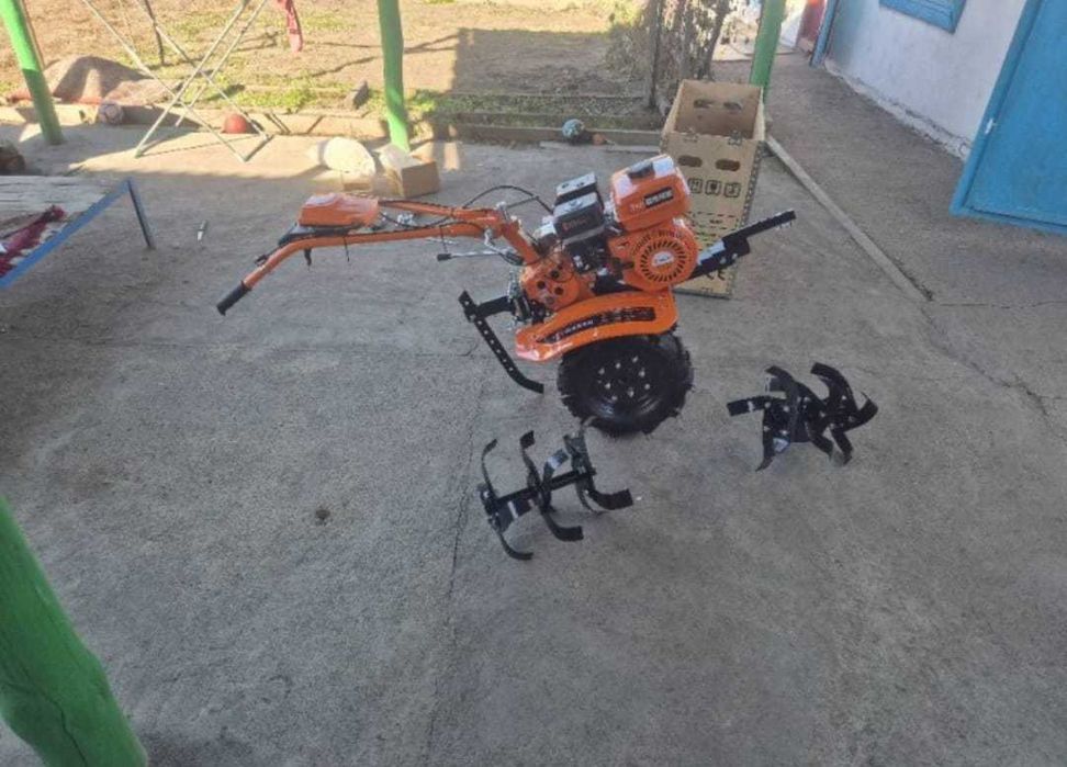 Мотоблок мощный бензиновый Qazar со СКИДКОЙ Культиватор ВЫГОДНО