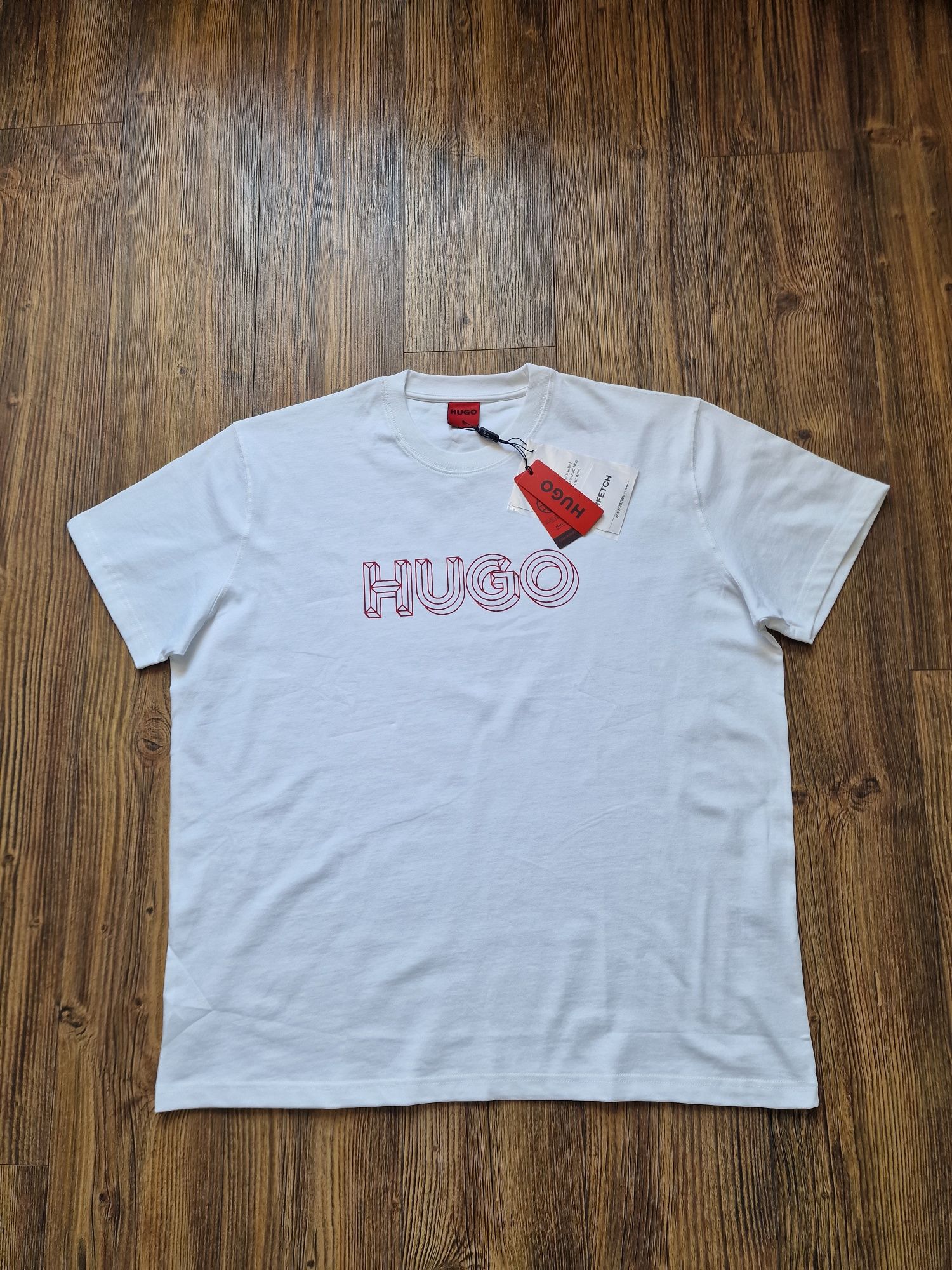 Страхотна мъжка голям размер тениска HUGO BOSS  размер 3XL/ 4XL/ 5XL