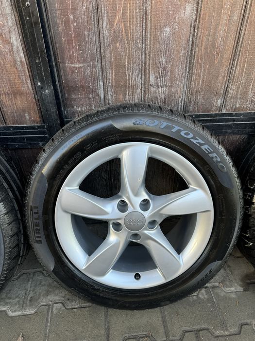 Jante Roti IARNA Orig.Audi Turbine S-line A6 4G A7 A4 A5 Q3 Q5 5x112