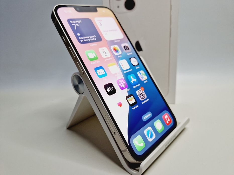 Apple iPhone 13 128GB Starlight 4GB Single, Garantie 24 luni | #R87264