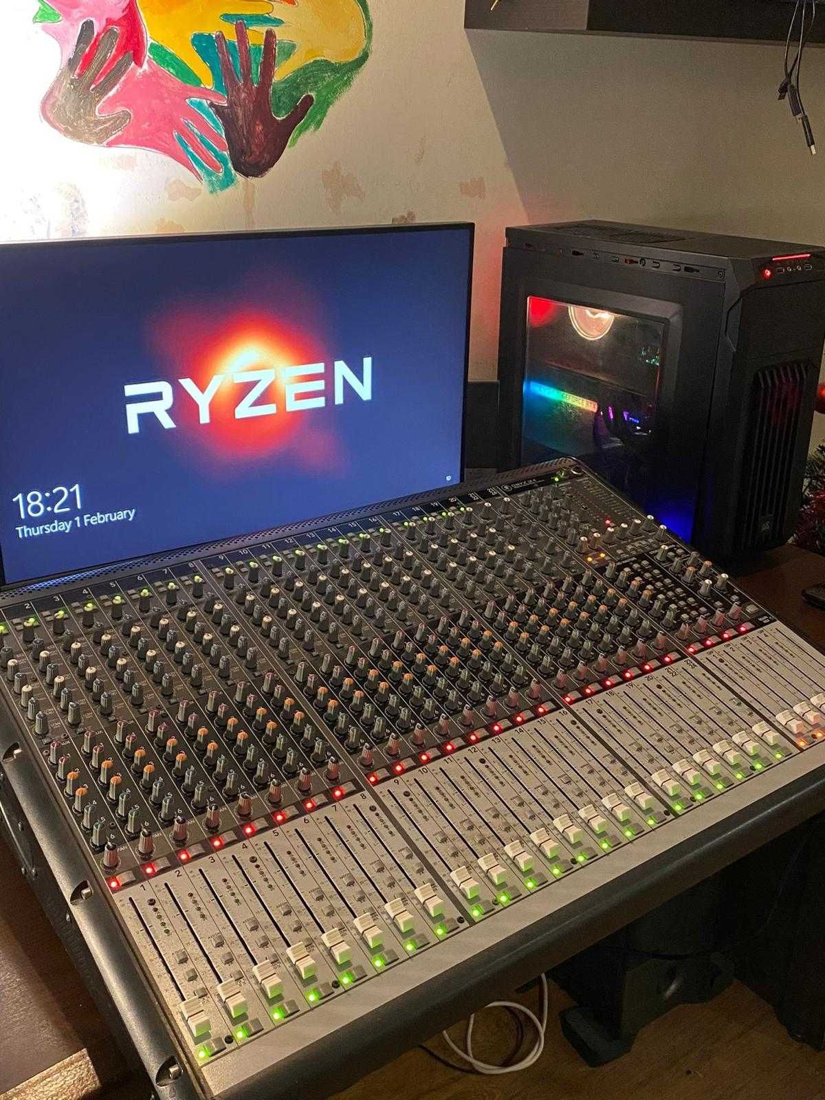 Mixer analog Mackie Onyx 24.4 + road case CA NOU! SUPER PRET!