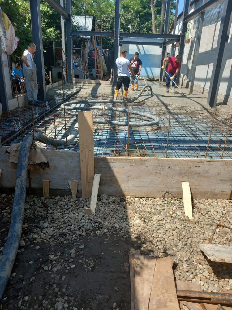 Pompa de beton fixa