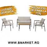 Set mobilier terasa/gradina 2 fotolii canapea și masa LIVRARE GRATUITA